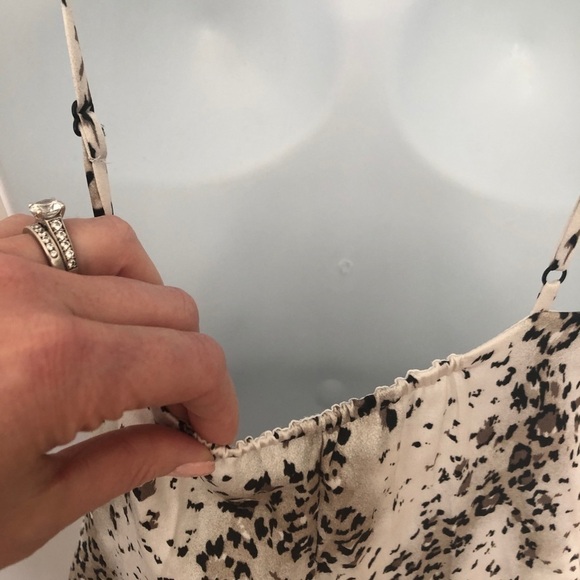 ALICE+OLIVIA Russell Safari spaghetti strap mini slip animal print dress size XS - Picture 4 of 9